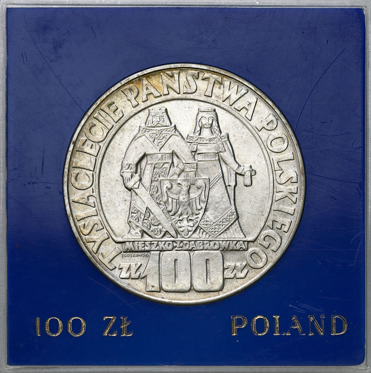PRL. 100 złotych 1966 Mieszko i Dąbrówka